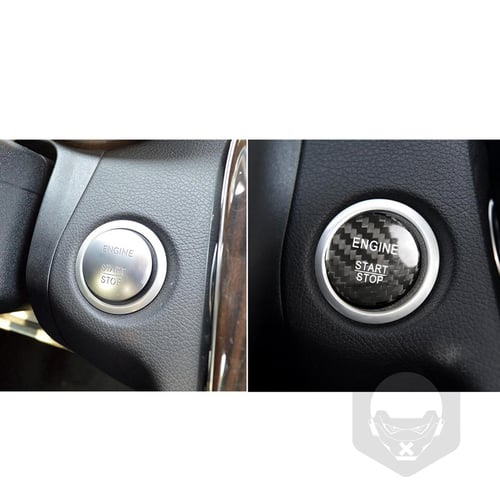 AutoTecknic Royal Blue Start Stop Button - G01 X3 | G02 X4 Pre-LCI